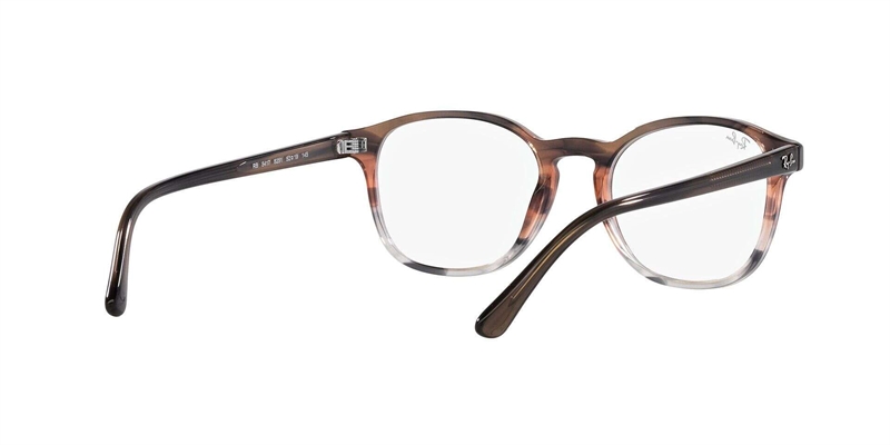 RAY-BAN VISTA 0RX5417 Brillestel (Form: Panto - Farve: Brun)