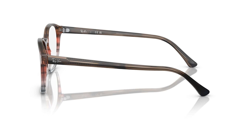 RAY-BAN VISTA 0RX5417 Brillestel (Form: Panto - Farve: Brun)