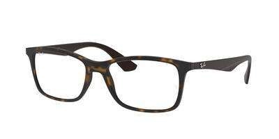 RAY-BAN VISTA 0RX7047 Brillestel (Form: Firkantet - Farve: Havana)