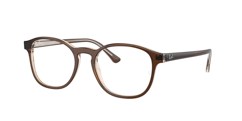 RAY-BAN VISTA 0RX5417 Brillestel (Form: Panto - Farve: Brun)
