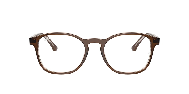 RAY-BAN VISTA 0RX5417 Brillestel (Form: Panto - Farve: Brun)