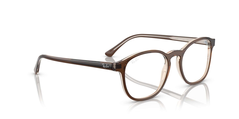RAY-BAN VISTA 0RX5417 Brillestel (Form: Panto - Farve: Brun)