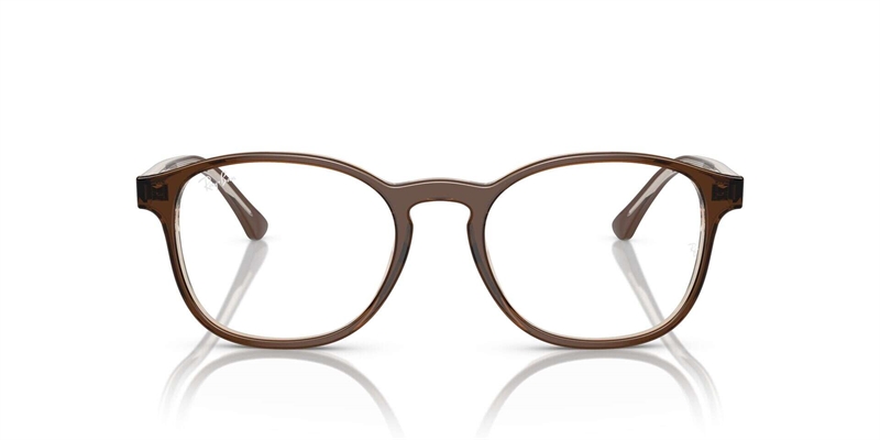RAY-BAN VISTA 0RX5417 Brillestel (Form: Panto - Farve: Brun)