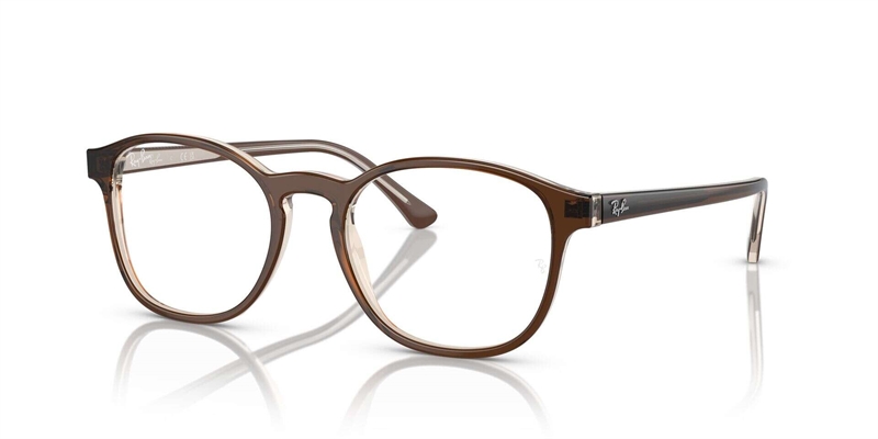 RAY-BAN VISTA 0RX5417 Brillestel (Form: Panto - Farve: Brun)