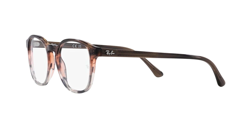 RAY-BAN VISTA 0RX5417 Brillestel (Form: Panto - Farve: Brun)