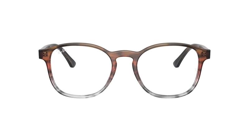 RAY-BAN VISTA 0RX5417 Brillestel (Form: Panto - Farve: Brun)