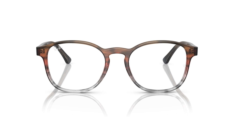 RAY-BAN VISTA 0RX5417 Brillestel (Form: Panto - Farve: Brun)