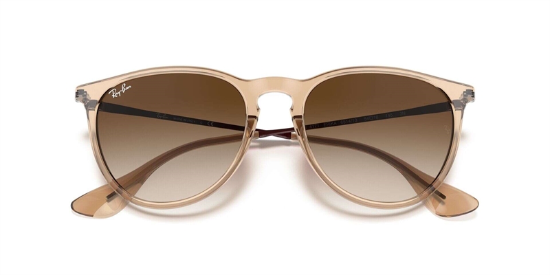 RAY-BAN 0RB4171 Solbrille (Form: Panto - Farve: Brun)