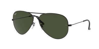 RB 0RB3026 Solbrille (Form: Pilot - Farve: Sort)