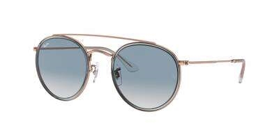 RAY-BAN 0RB3647N Solbrille (Form: Rund - Farve: Kobber)