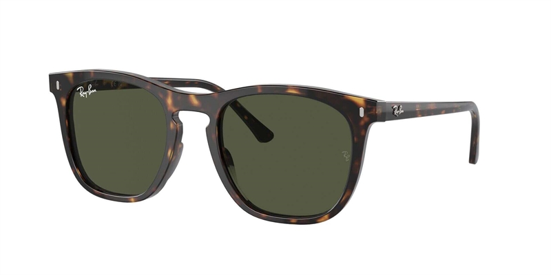 RAY-BAN 0RB2210 Solbrille (Form: Firkantet - Farve: Havana)