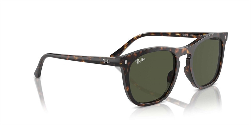 RAY-BAN 0RB2210 Solbrille (Form: Firkantet - Farve: Havana)
