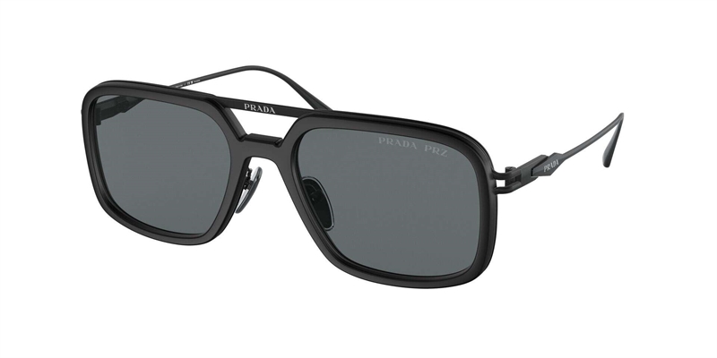 PRADA 0PR 57ZS Solbrille (Form: Andet - Farve: Sort)