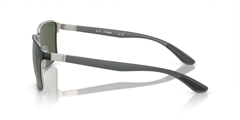 RAY-BAN 0RB3721 Solbrille (Form: Firkantet - Farve: Sort)