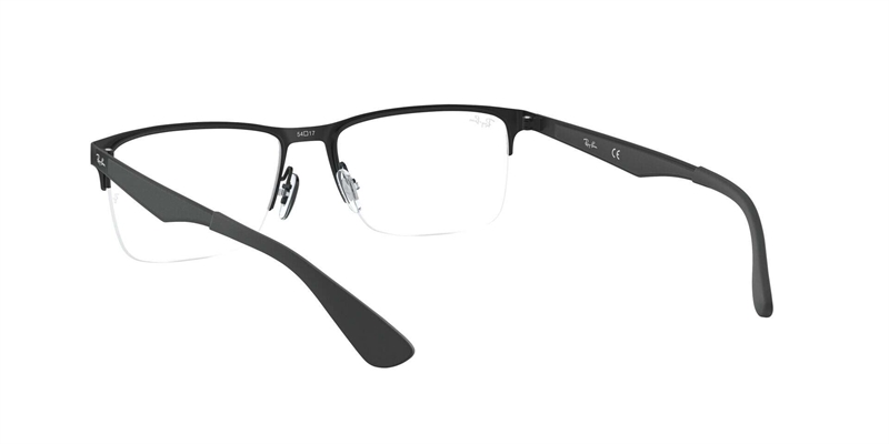 RAY-BAN VISTA 0RX6335 Brillestel (Form: Firkantet - Farve: Sort)