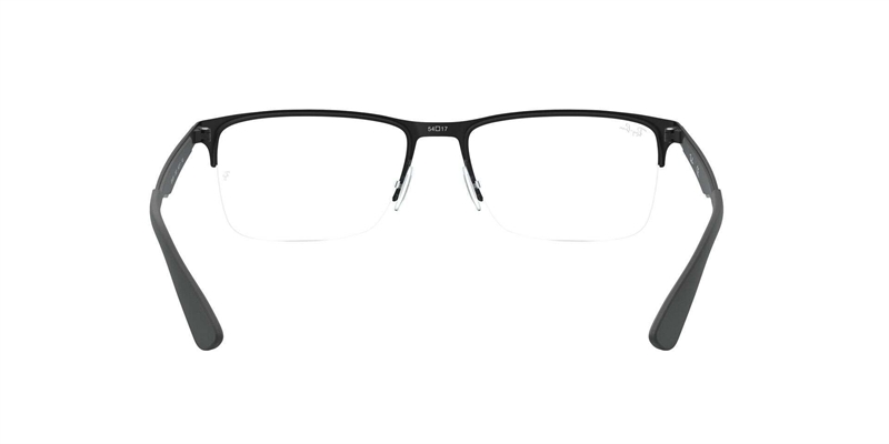 RAY-BAN VISTA 0RX6335 Brillestel (Form: Firkantet - Farve: Sort)