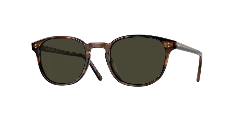 OV 0OV5219S Solbrille (Form: Panto - Farve: Havana)