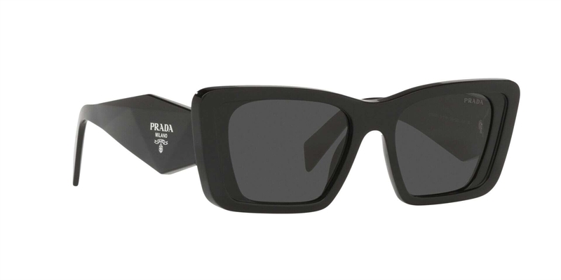 PRADA 0PR 08YS Solbrille (Form: Summerbird - Farve: Sort)