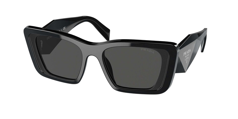 PRADA 0PR 08YS Solbrille (Form: Summerbird - Farve: Sort)