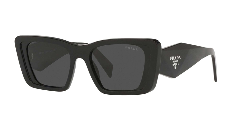 PRADA 0PR 08YS Solbrille (Form: Summerbird - Farve: Sort)