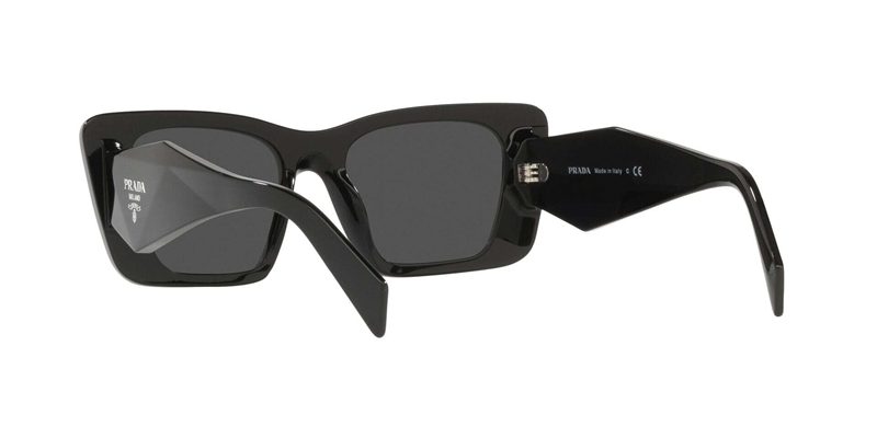PRADA 0PR 08YS Solbrille (Form: Summerbird - Farve: Sort)