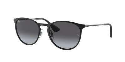 RB 0RB3539 Solbrille (Form: Panto - Farve: Sort)