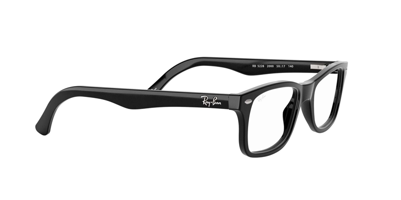 RAY-BAN VISTA 0RX5228 Brillestel (Form: Firkantet - Farve: Sort)