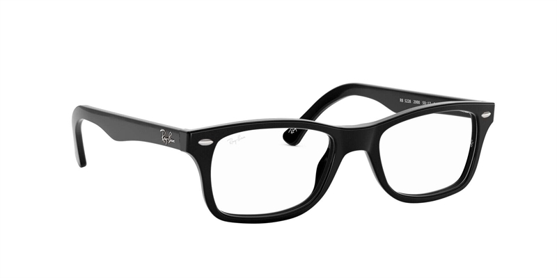 RAY-BAN VISTA 0RX5228 Brillestel (Form: Firkantet - Farve: Sort)