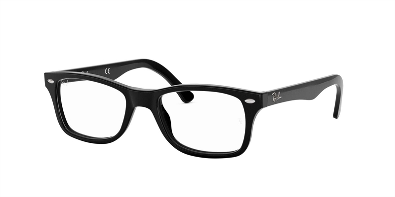 RAY-BAN VISTA 0RX5228 Brillestel (Form: Firkantet - Farve: Sort)