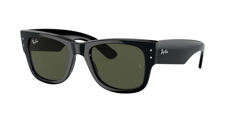 RB 0RB0840S Solbrille (Form: Firkantet - Farve: Sort)