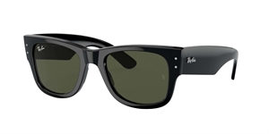 RB 0RB0840S Solbrille (Form: Firkantet - Farve: Sort)