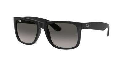 RAY-BAN 0RB4165 Solbrille (Form: Firkantet - Farve: Sort)
