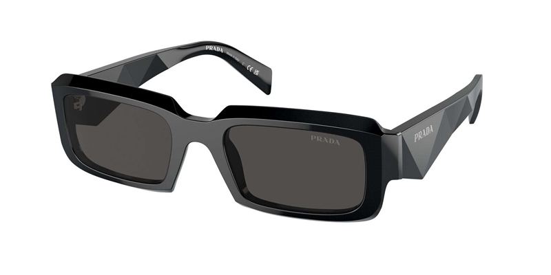 PRADA 0PR 27ZS Solbrille (Form: Andet - Farve: Sort)