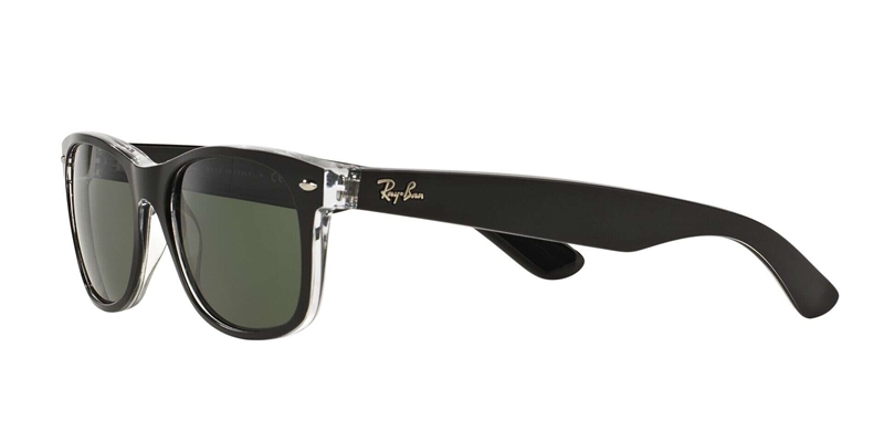 RB 0RB2132 Solbrille (Form: Firkantet - Farve: Sort)
