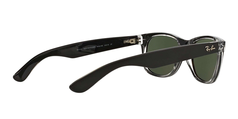 RB 0RB2132 Solbrille (Form: Firkantet - Farve: Sort)