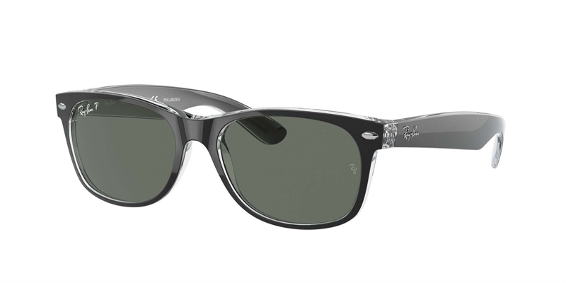 RB 0RB2132 Solbrille (Form: Firkantet - Farve: Sort)