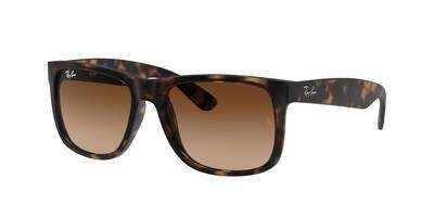 RAY-BAN 0RB4165 Solbrille (Form: Firkantet - Farve: Havana)