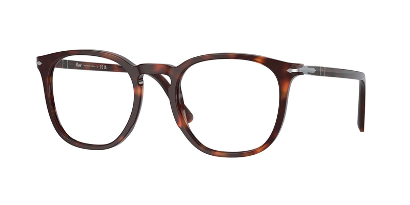 PERSOL 0PO3318V Brillestel (Form: Panto - Farve: Havana)