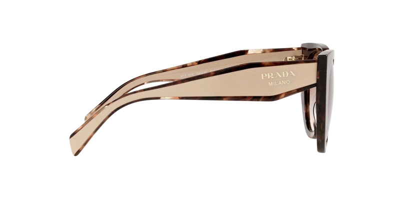 PRADA 0PR 14WS Solbrille (Form: Cat Eye - Farve: Havana)
