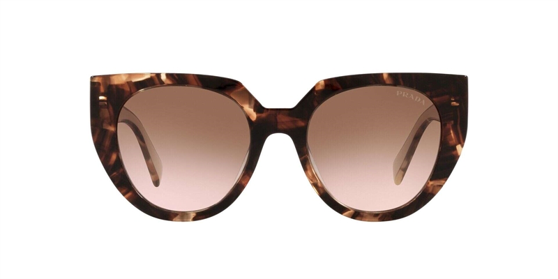 PRADA 0PR 14WS Solbrille (Form: Cat Eye - Farve: Havana)
