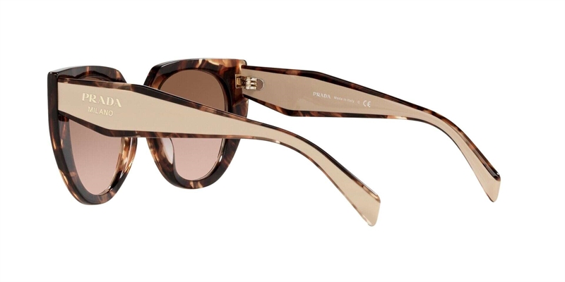 PRADA 0PR 14WS Solbrille (Form: Cat Eye - Farve: Havana)