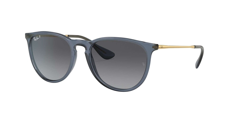 RAY-BAN 0RB4171 Solbrille (Form: Panto - Farve: Blå)