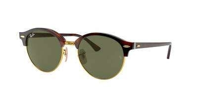 RAY-BAN 0RB4246 Solbrille (Form: Rund - Farve: Rød)