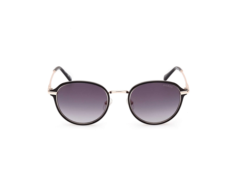 Guess GU00068 Solbrille (Form: Rund - Farve: Sort)