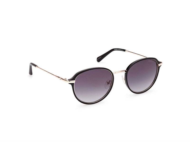 Guess GU00068 Solbrille (Form: Rund - Farve: Sort)