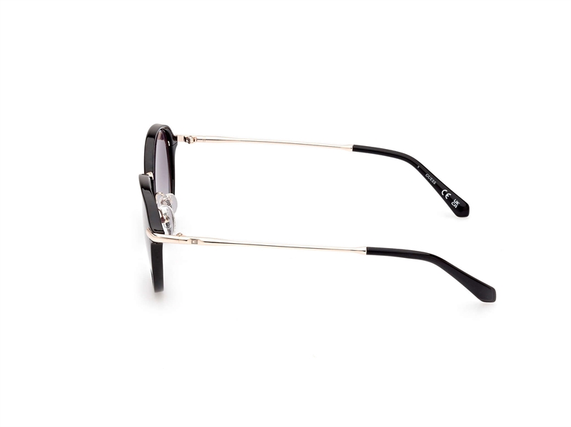Guess GU00068 Solbrille (Form: Rund - Farve: Sort)