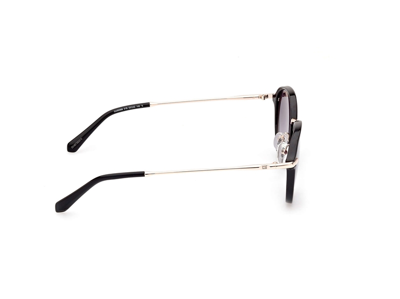 Guess GU00068 Solbrille (Form: Rund - Farve: Sort)