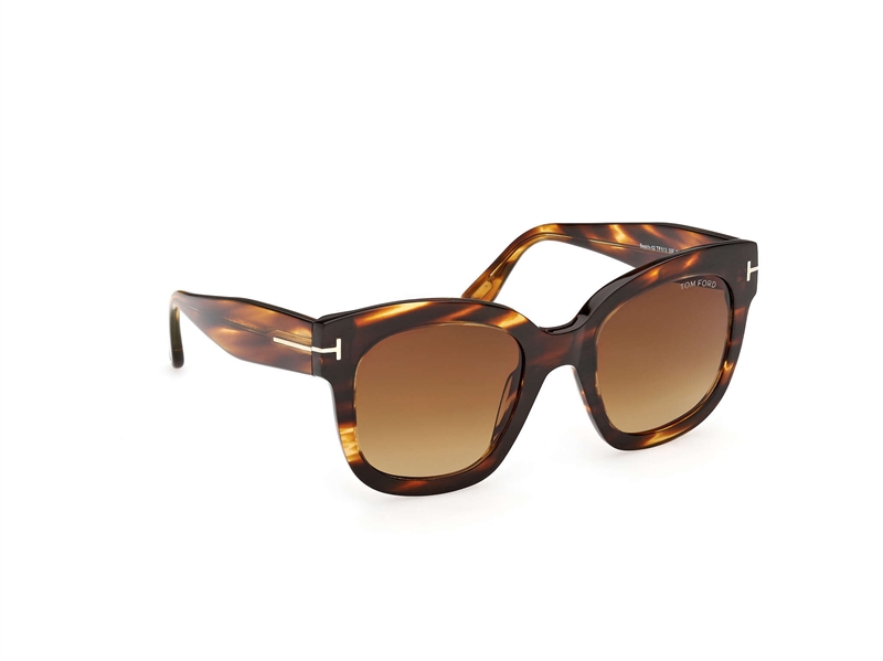 Tom Ford FT0613 Solbrille (Form: Andet - Farve: Havana)