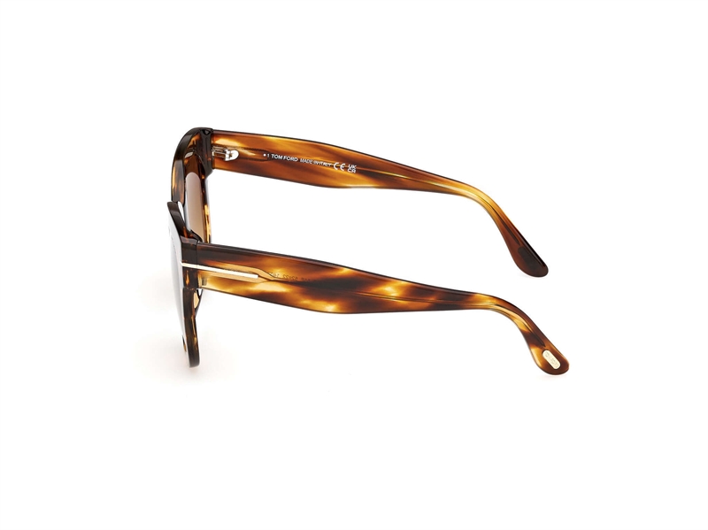 Tom Ford FT0613 Solbrille (Form: Andet - Farve: Havana)
