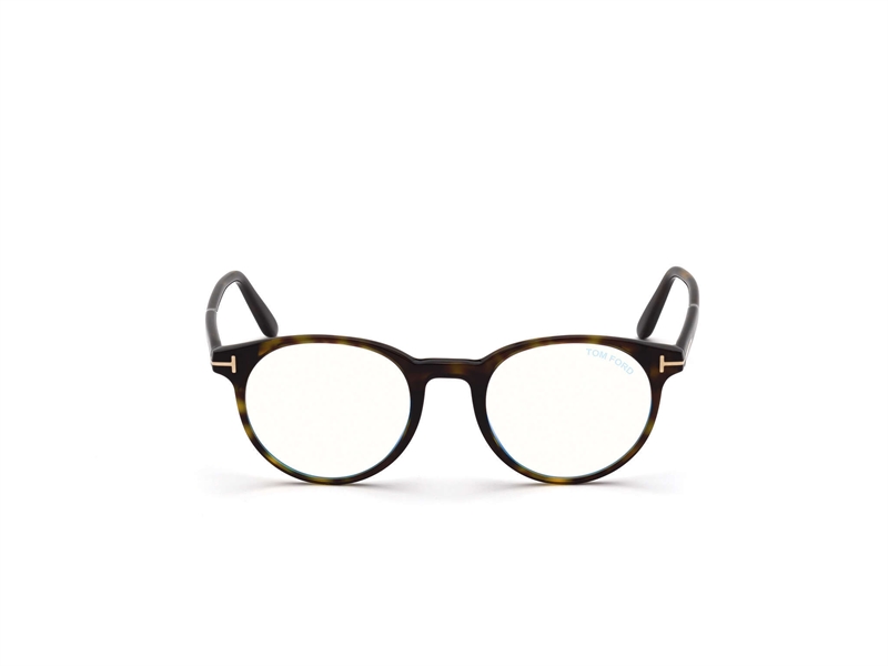 Tom Ford FT5695-B Brillestel (Form: Rund - Farve: Havana)